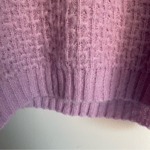 FRNCH Paris Norhen Super Soft Lavender Purple Sweater - Size Medium - Picture 12 of 14